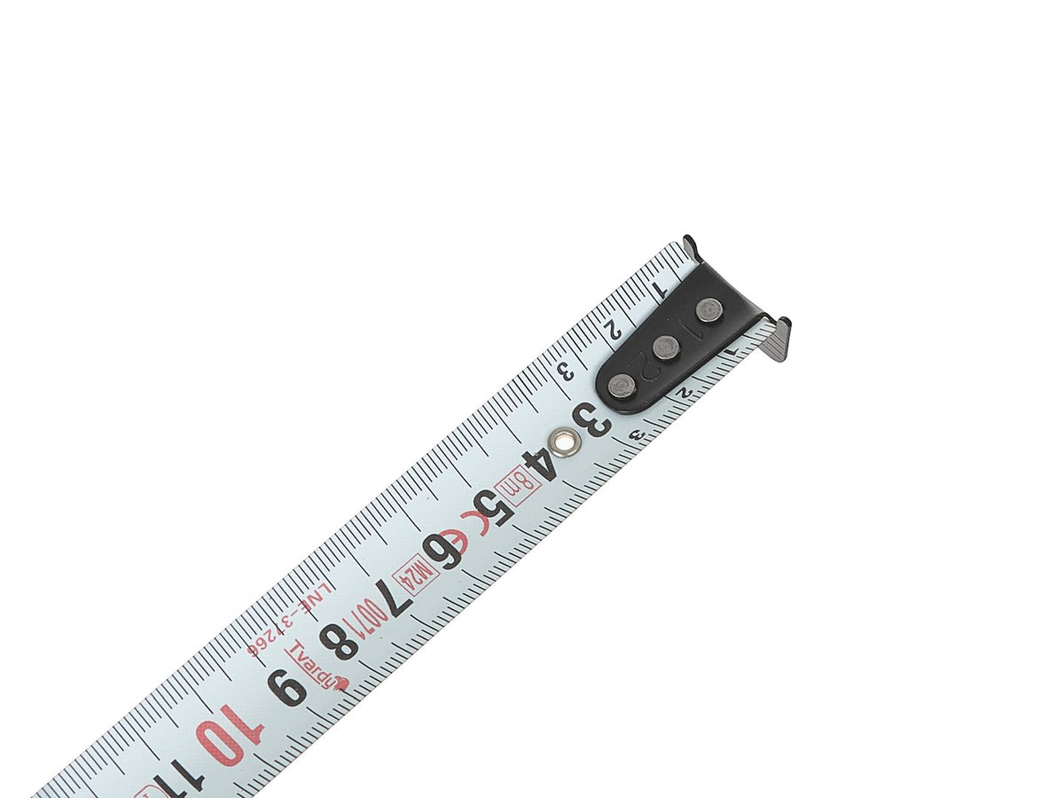 Dubbelzijdige nylon rolmaat 8m/25mm KLASSE I