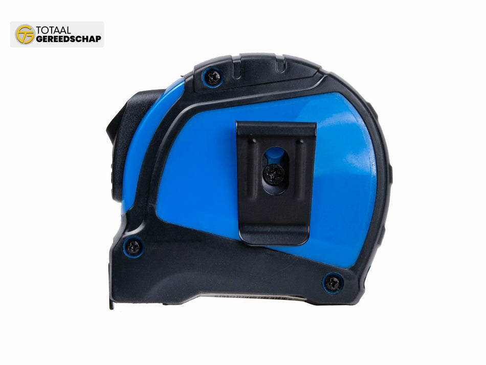 Double-sided nylon measure tape with auto-stop 5m/19mm CLASS I – display box