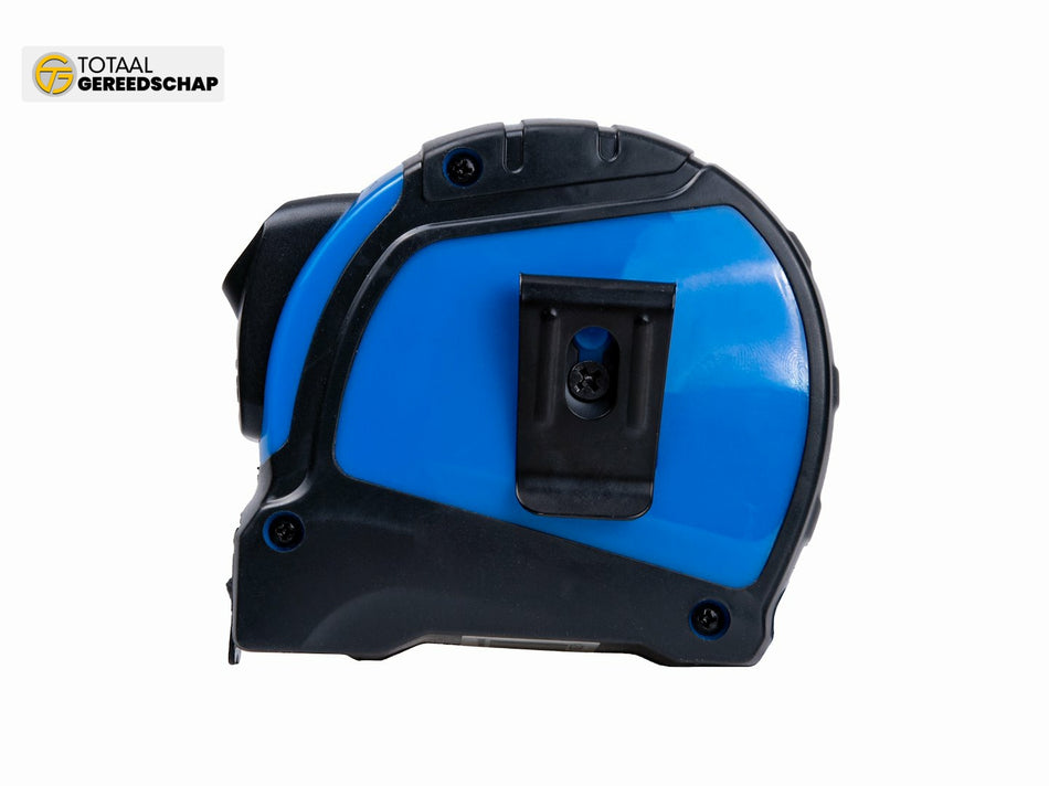 Double-sided nylon measure tape with auto-stop 8m/25mm CLASS I – display box