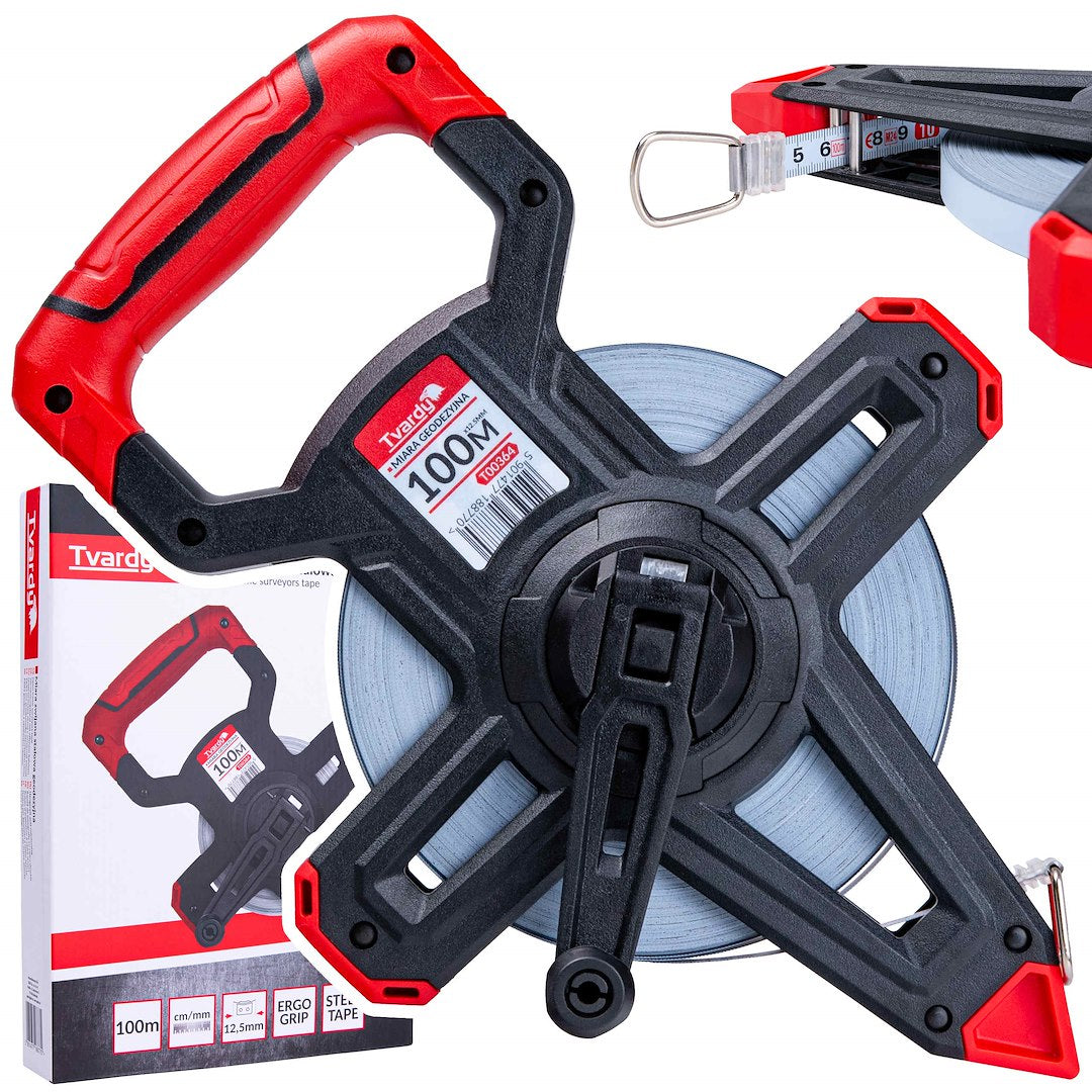 Open frame landmeetlint 100m