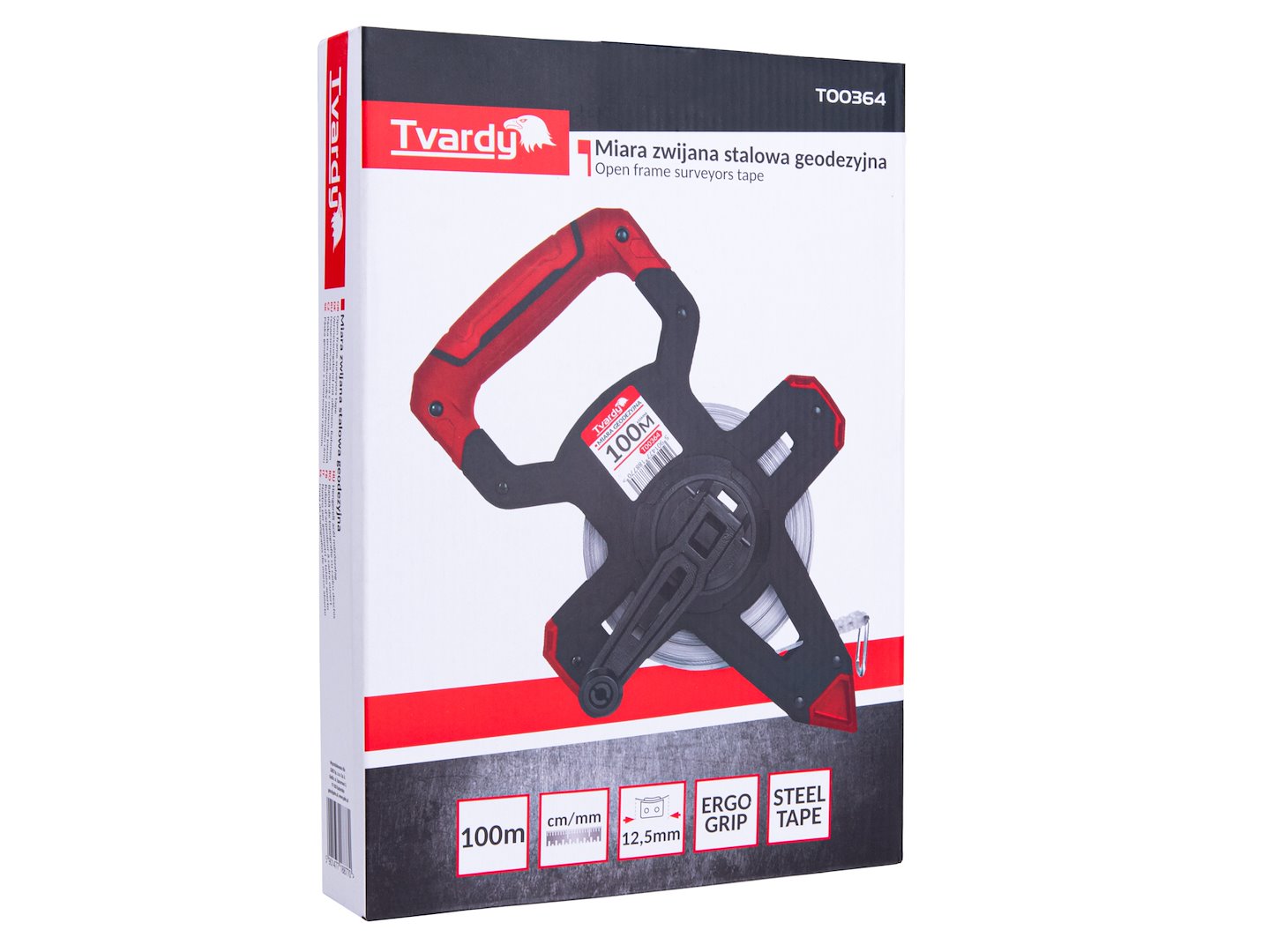Open frame landmeetlint 100m