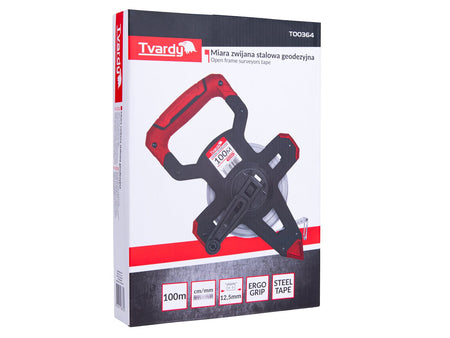 Open frame landmeetlint 100m
