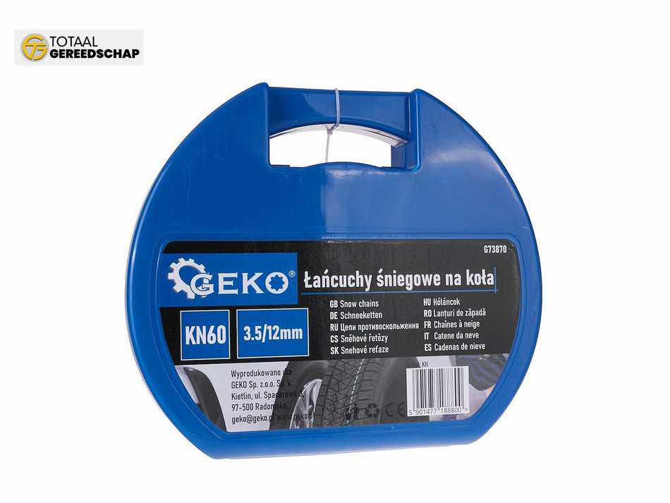 KN60 snow chains 3.5/12mm