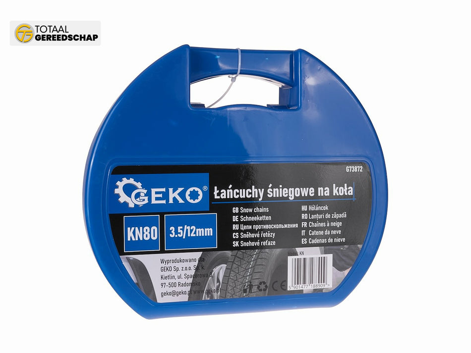KN80 snow chains 3.5/12mm