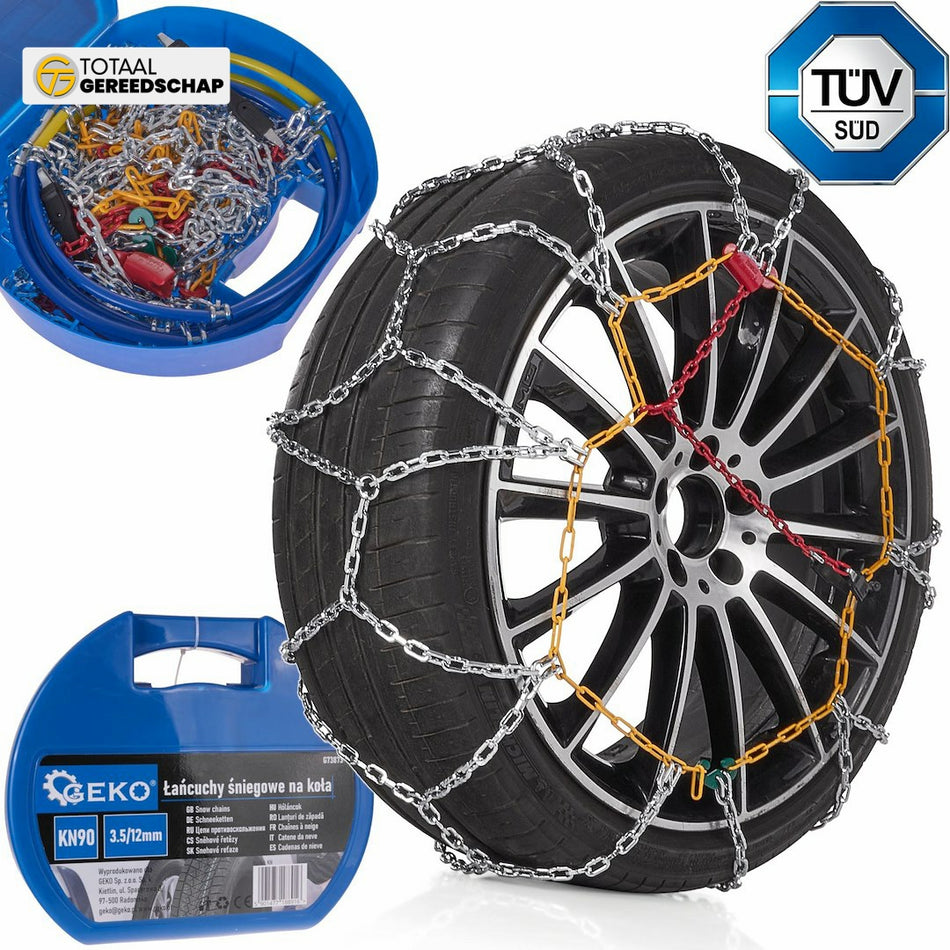 KN90 snow chains 3.5/12mm