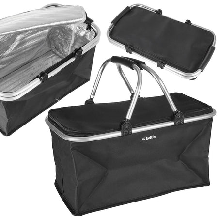 Thermische opvouwbare picknickmand 30L