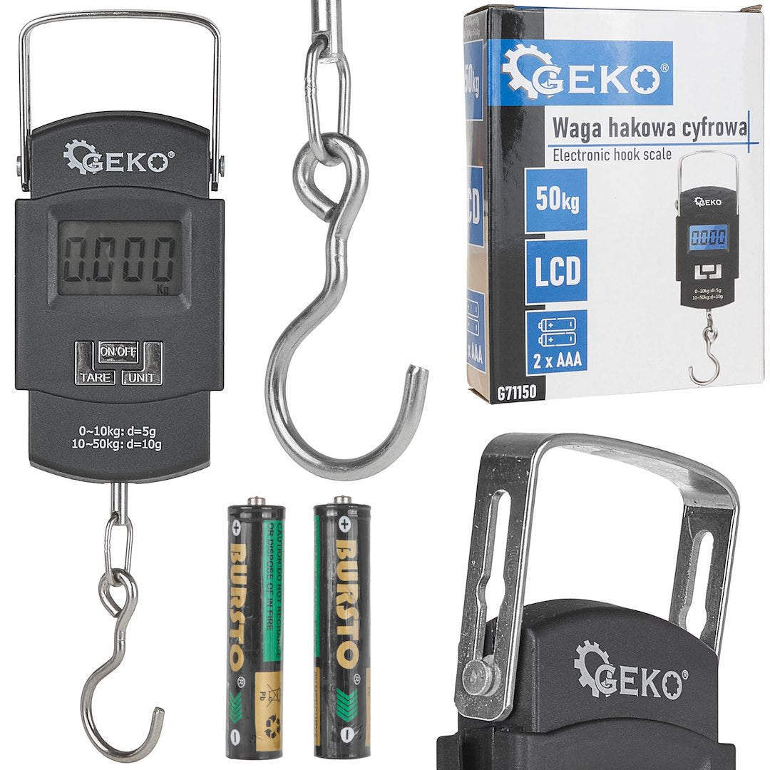 Elektronische haakweger 50kg