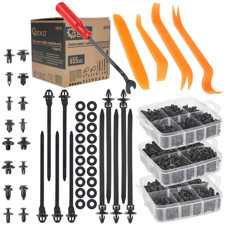 655-delige set paneelstoffering assortiment
