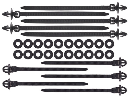 655-delige set paneelstoffering assortiment