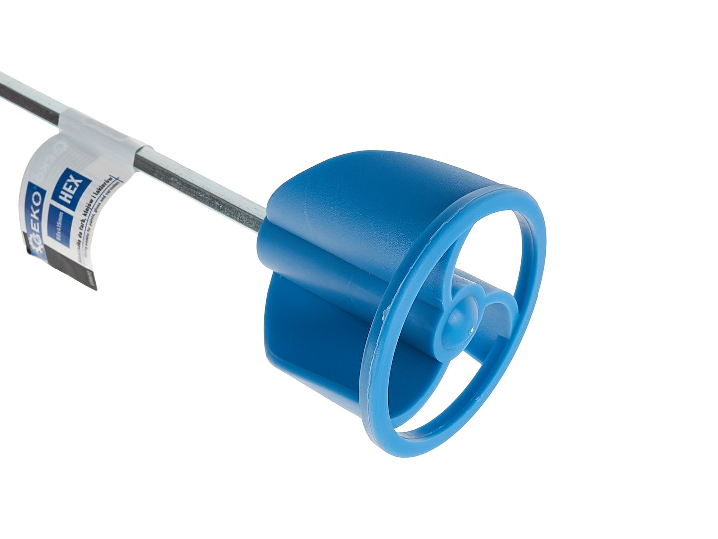 Mengpaddle voor verven, lijmen en vernissen 80x415mm HEX