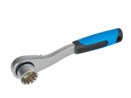 17-delige splines-dopsleutelset CrV met ratel