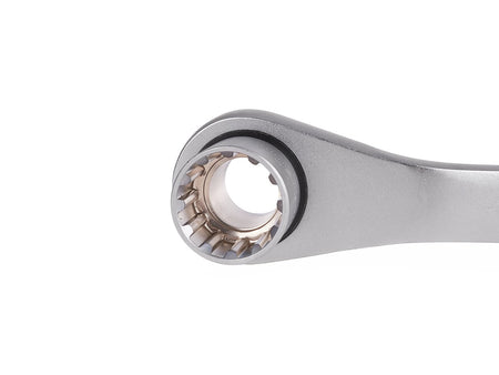 17-delige splines-dopsleutelset CrV met ratel
