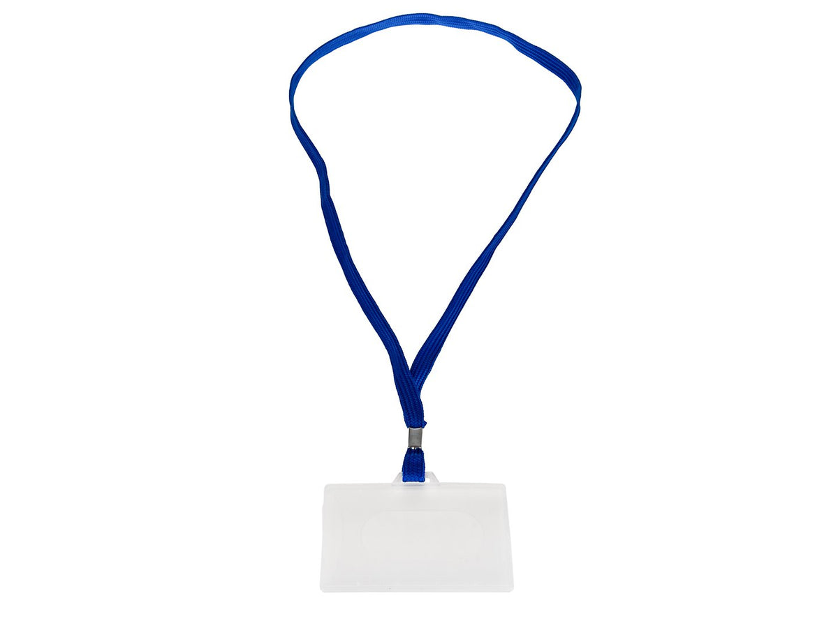 ID-badge met koord 92x59mm