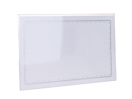ID-badge met clip en veiligheidsspeld 90x56mm