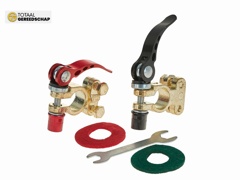 2pcs clamps set for 6/12V batteries