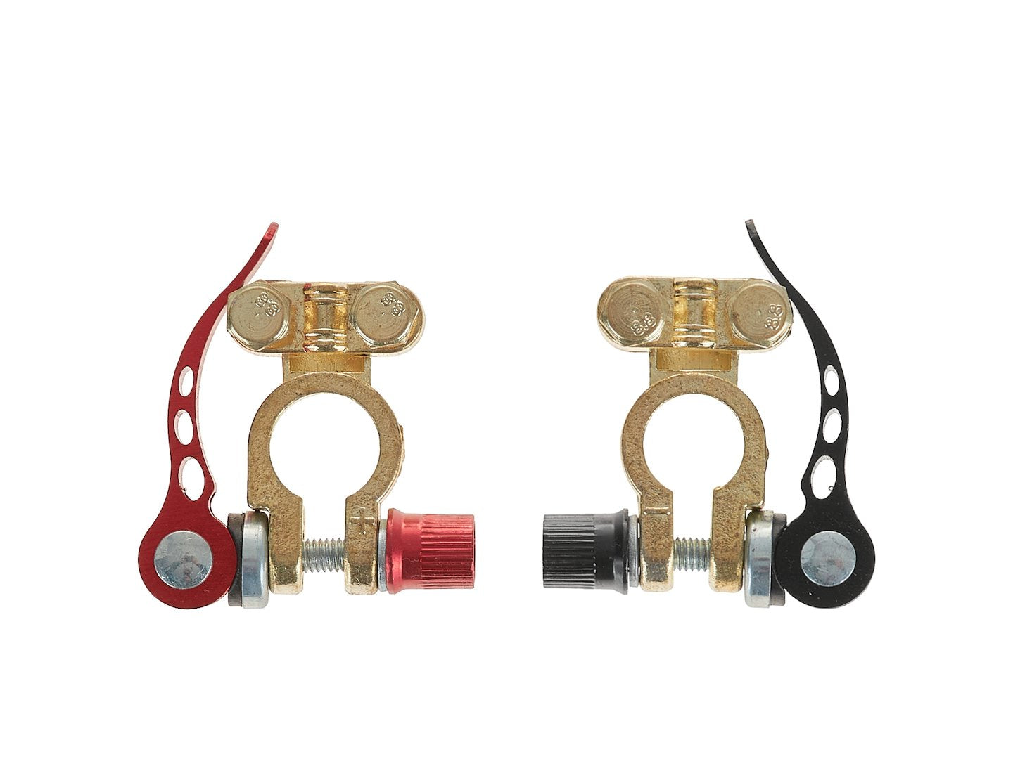 Set van 2 klemmen voor 6/12V batterijen