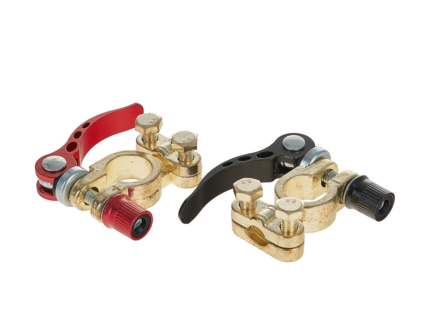 Set van 2 klemmen voor 6/12V batterijen