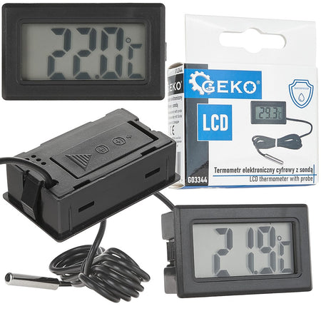 LCD-thermometer met sonde