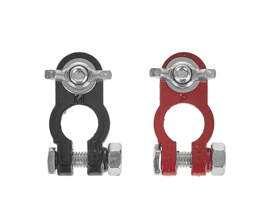 Set van 2 aluminium klemmen