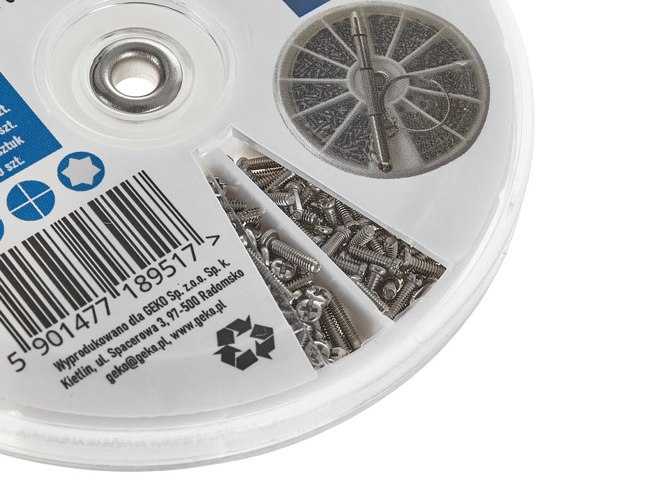 1000 stuks reparatieset voor brillen en horloges