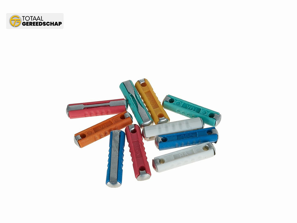Cylindrical fuse set 10 pcs