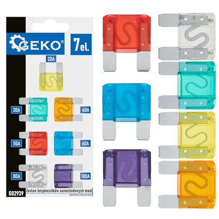 Autzekeringenset maxi 7 stuks
