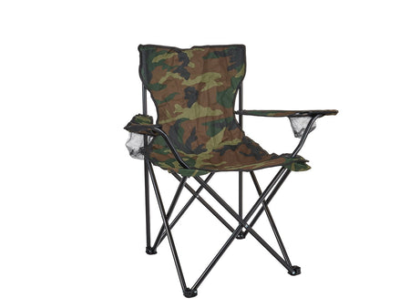 Opvouwbare toeristenstoel (camouflage)