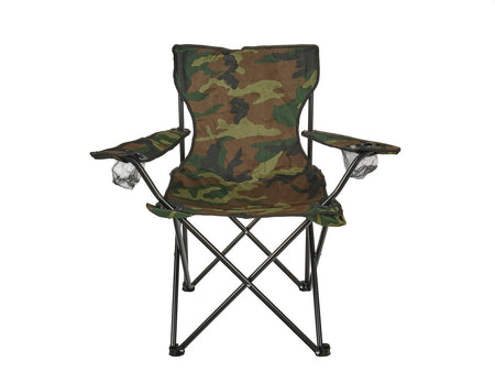 Opvouwbare toeristenstoel (camouflage)