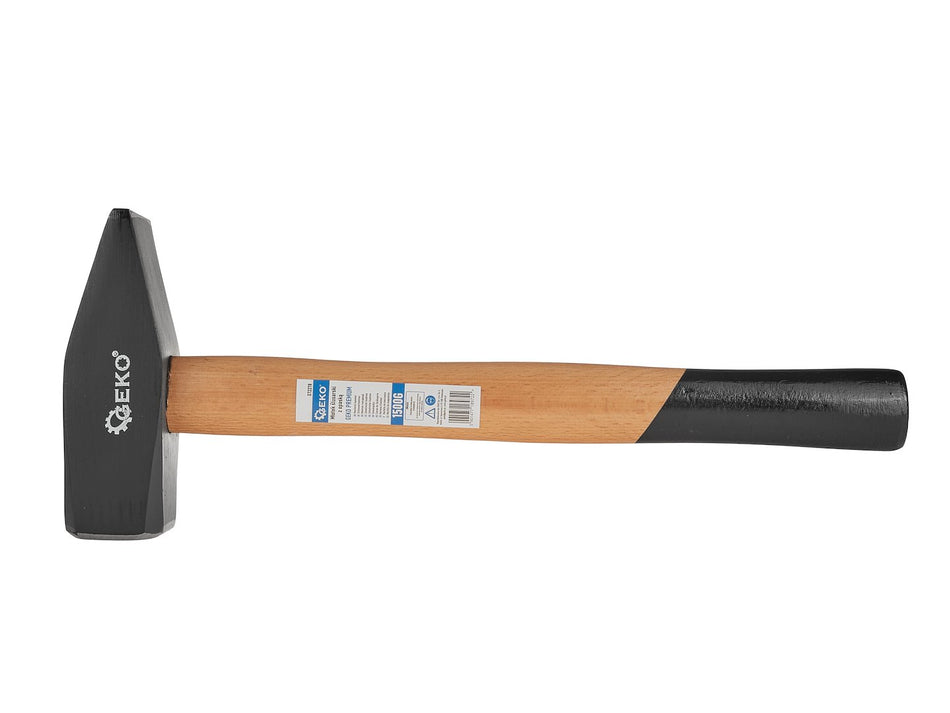 Monteerslagerhamer met houten steel 1500g