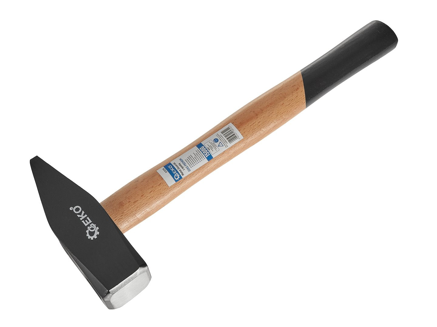 Monteerslagerhamer met houten steel 1500g