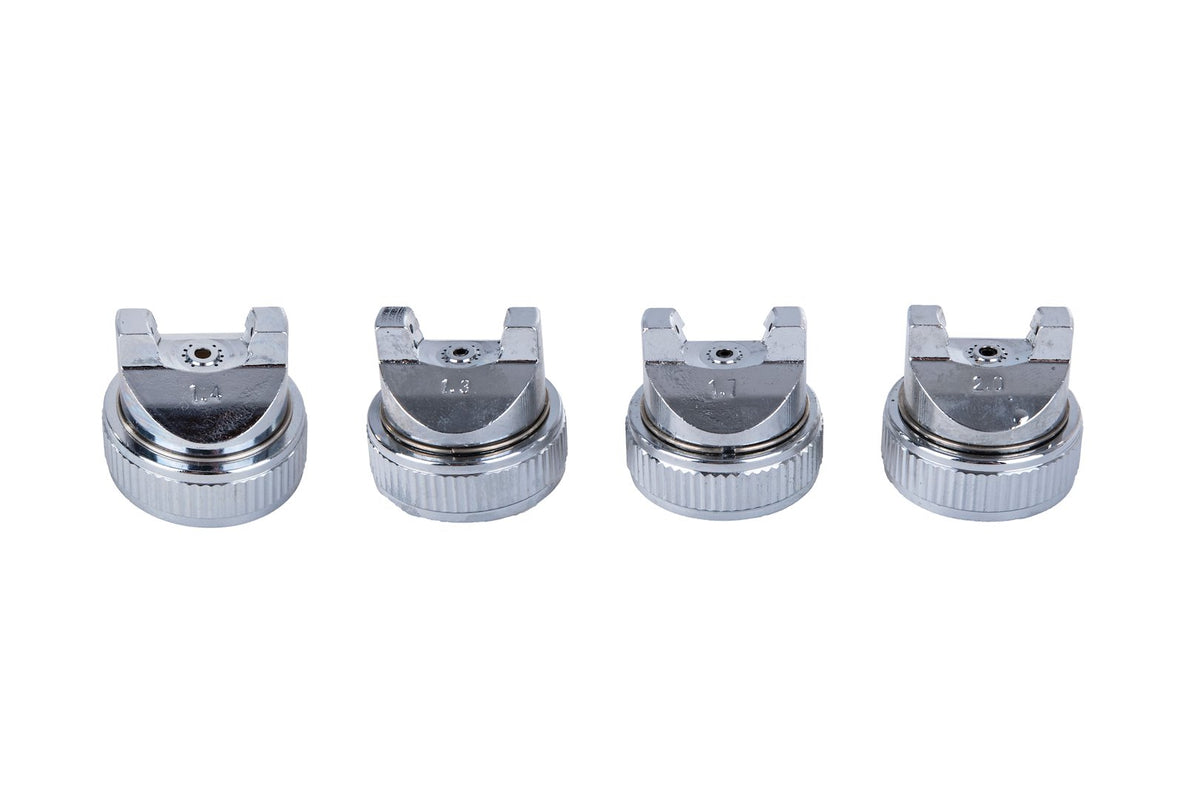 HVLP-spuitpistool - 4 nozzles (1,3-1,4-1,-2,0)
