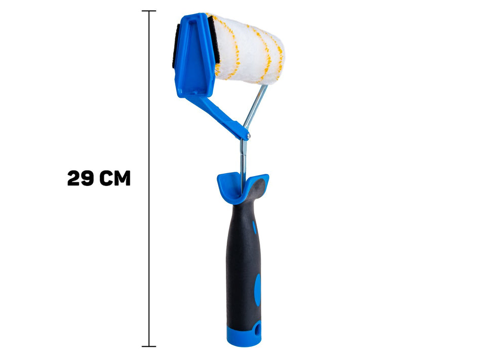 Randverfroller met 2K-rollerframe - polyacryl 10cm 30mm