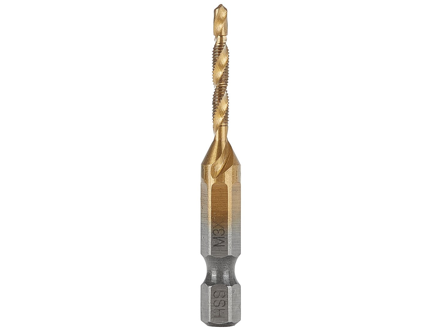 HSS M3 x 0,5mm tapboor met HEX-montage