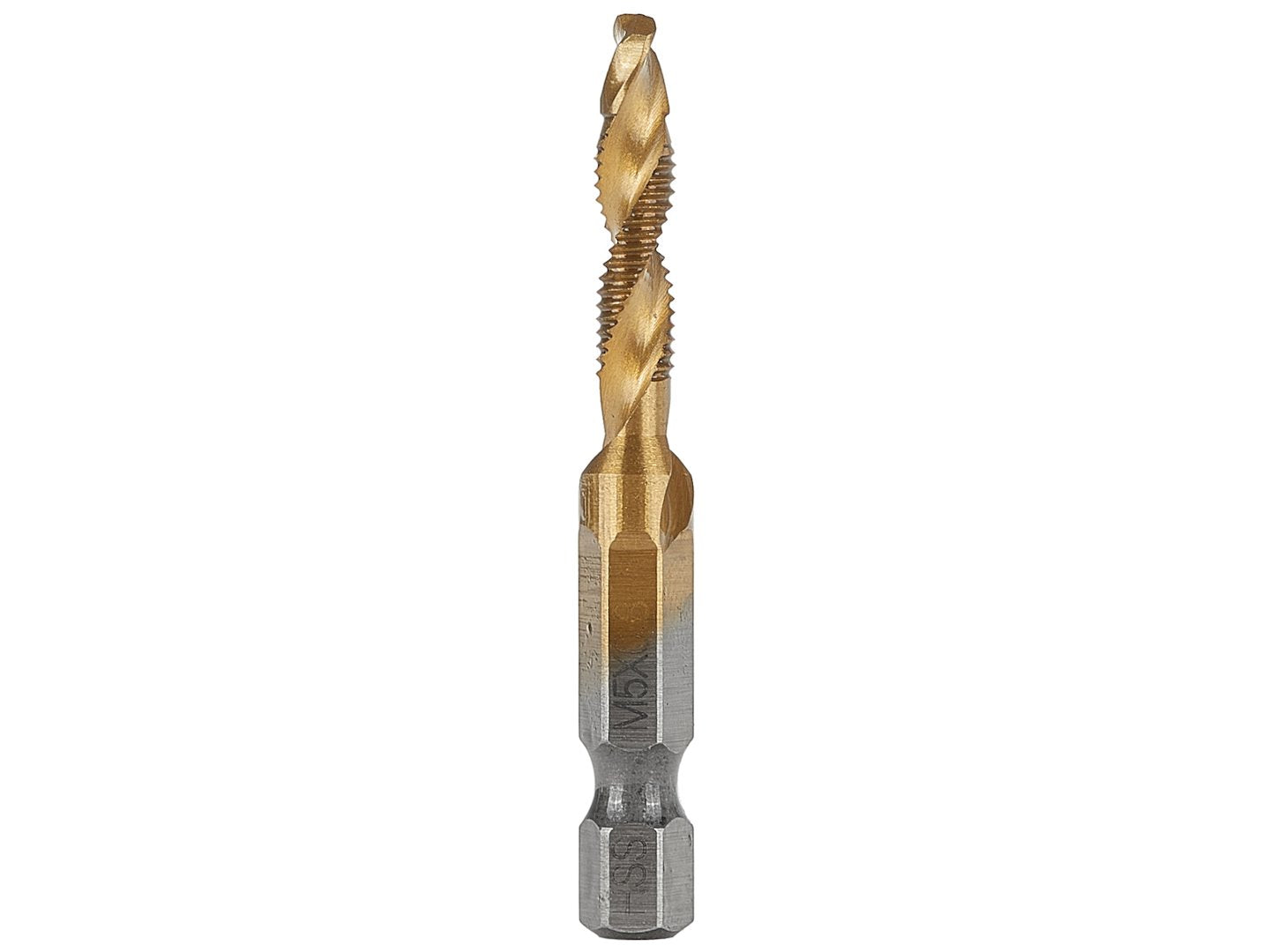 HSS M5 x 0,8mm tapboor met HEX-montage