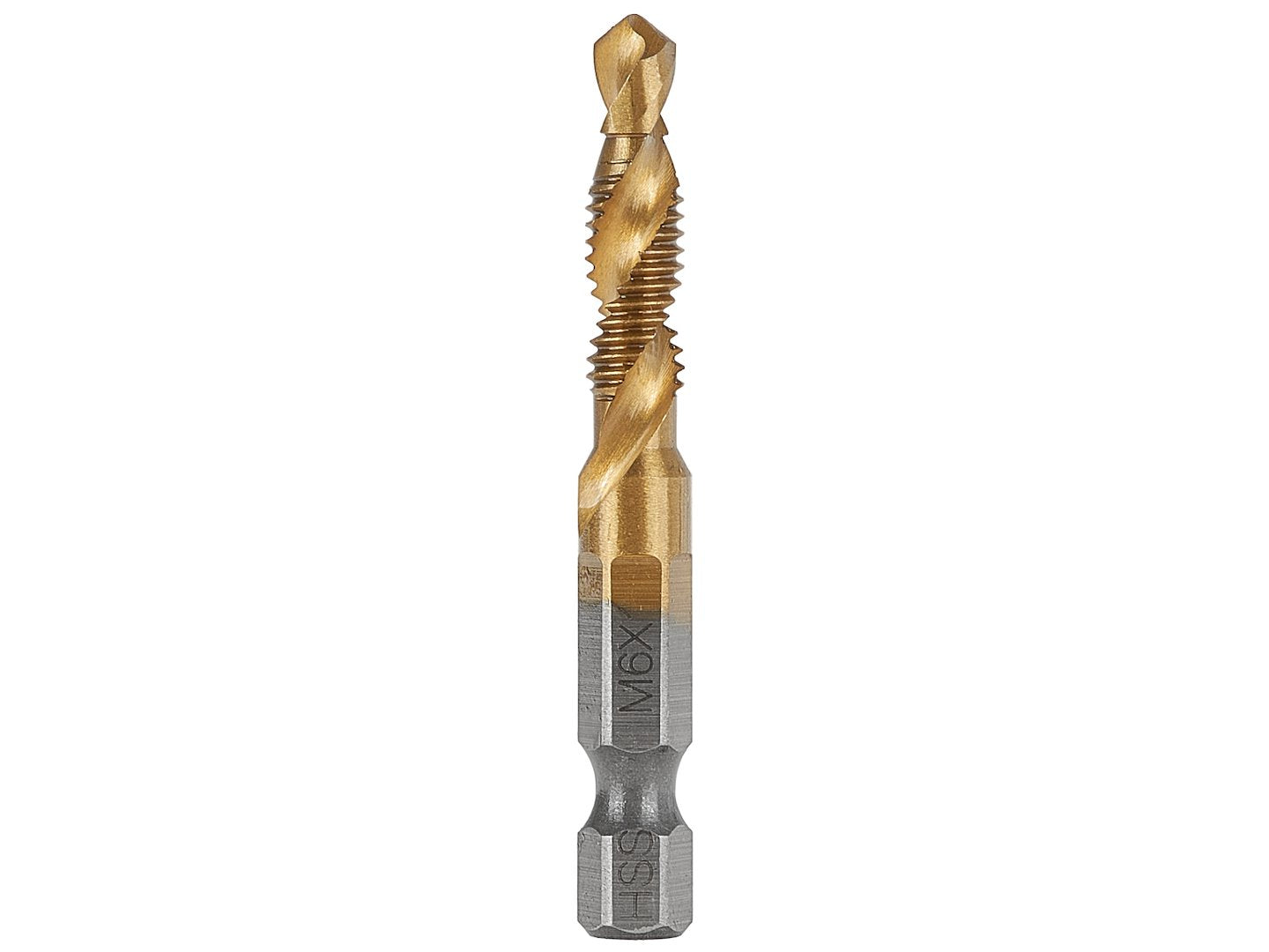 HSS M6 x 1,0mm tapboor met HEX-montage