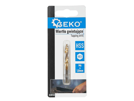 HSS M6 x 1,0mm tapboor met HEX-montage