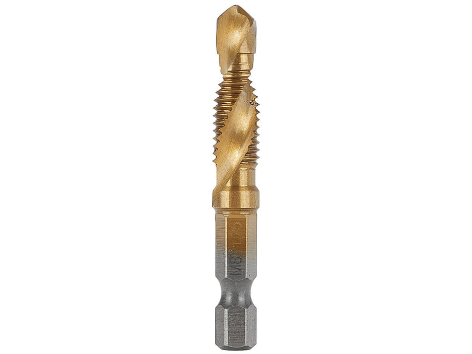HSS M8 x 1,25mm tapboor met HEX-montage