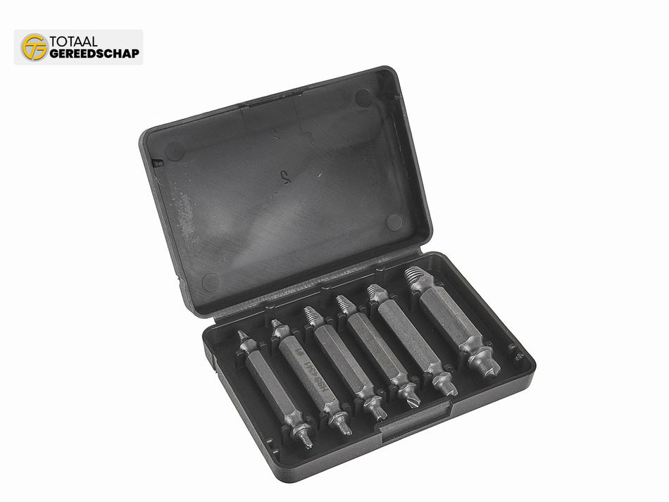 6pcs double side screw extractor set