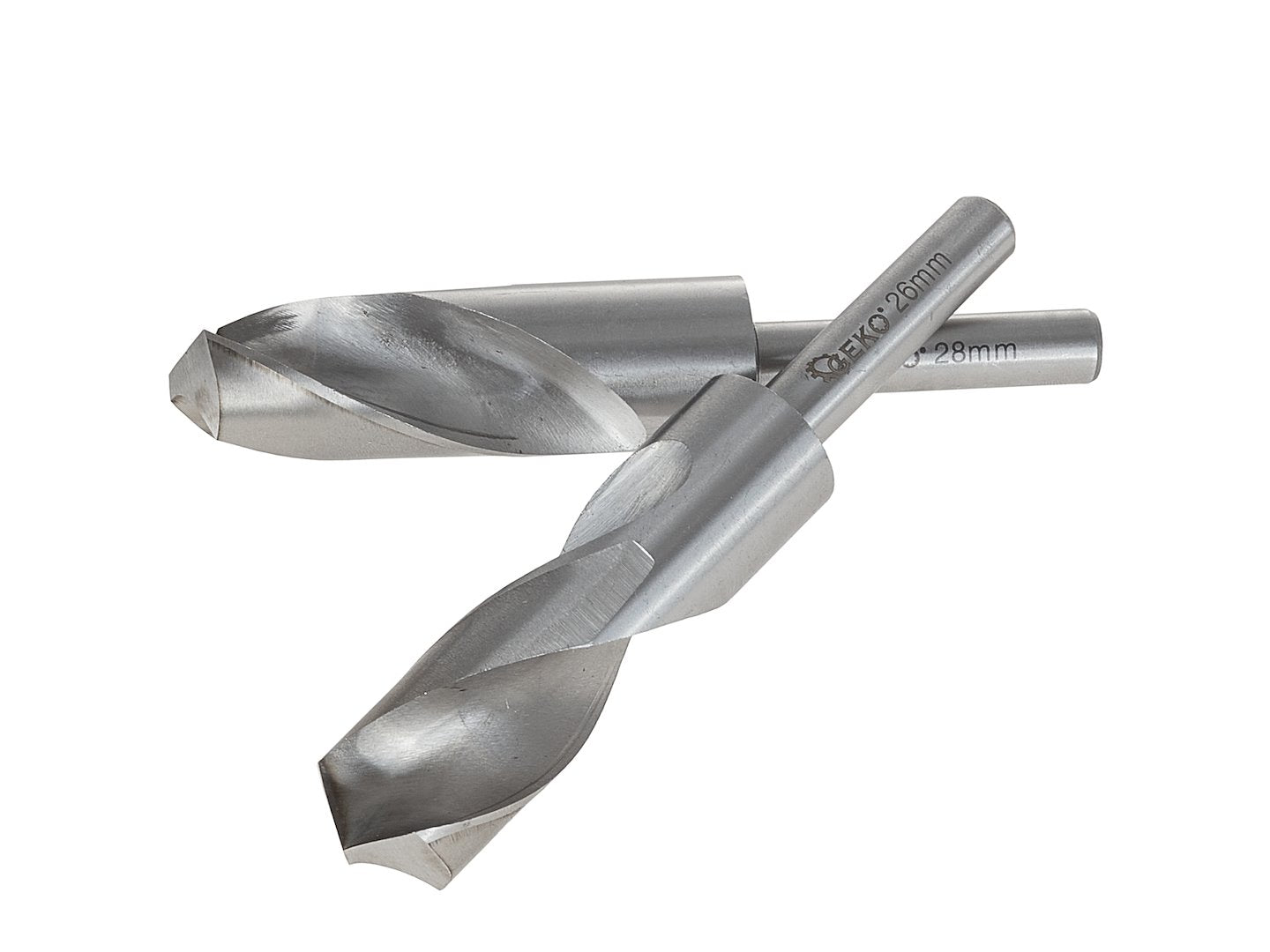 2-delige 26-28mm schacht HSS boorset