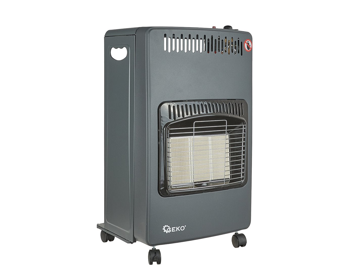Indoorkachel op gas 4,2 kW met reducer en slang type 2