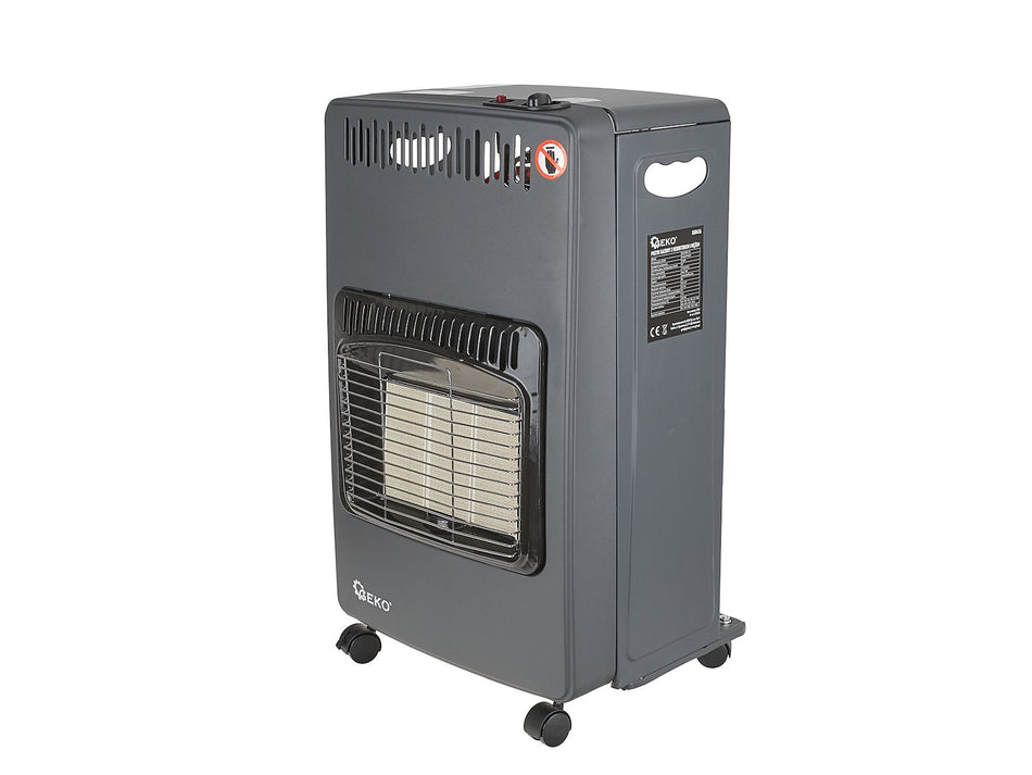 Indoorkachel op gas 4,2 kW met reducer en slang type 2
