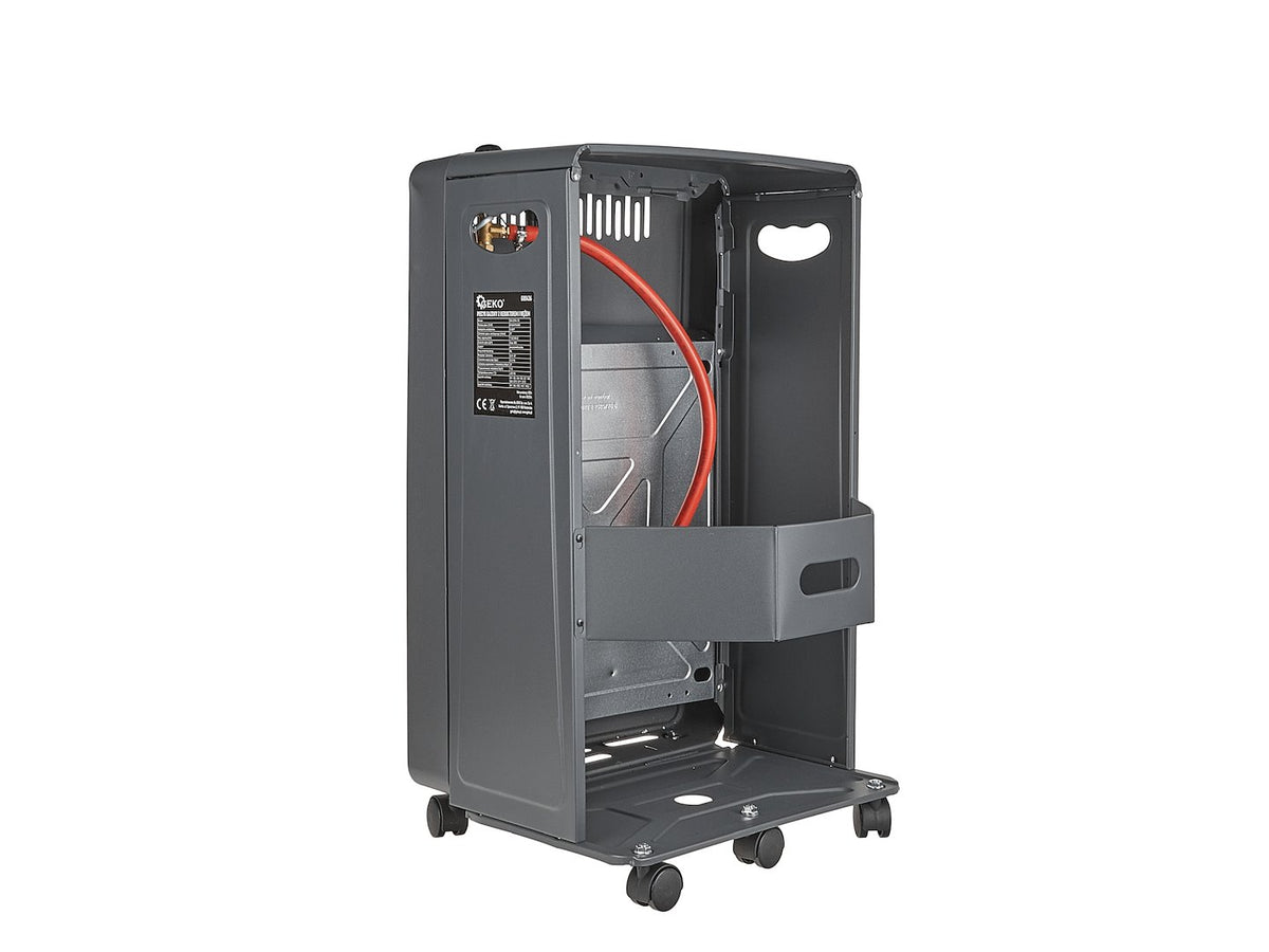 Indoorkachel op gas 4,2 kW met reducer en slang type 2