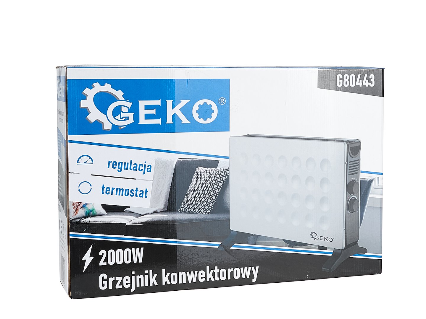 MODERN-ELEGANTE convectorkachel 2 kW