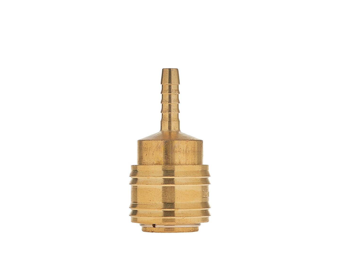 Messing snelkoppeling met aansluiting 6mm