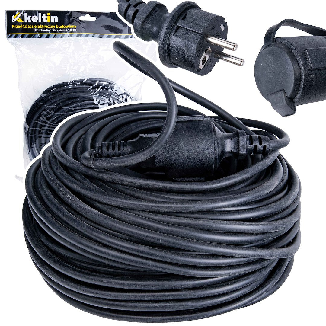 Bouwplaats verlengsnoer 40m IP44