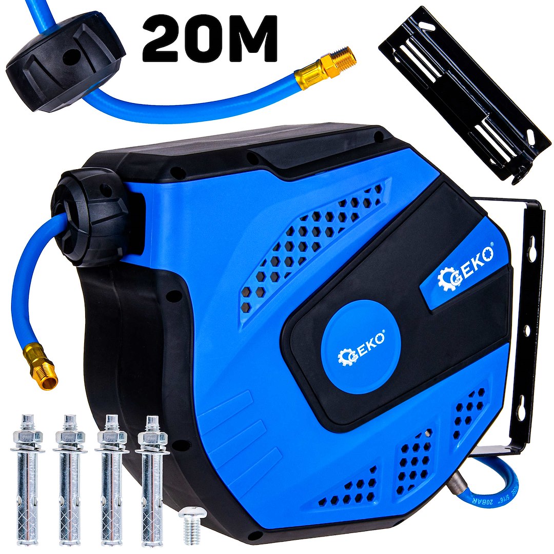 Luchtslang op haspel 20m 8x12mm