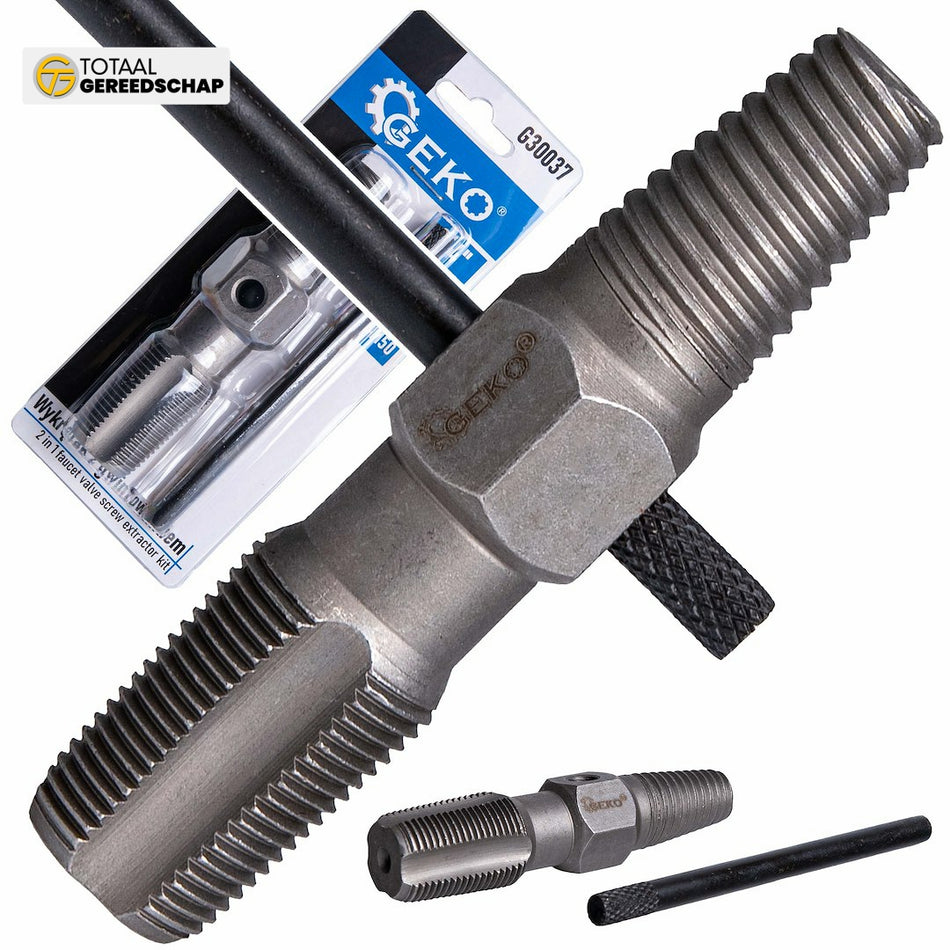 3/4" 2 in 1 faucet valve screw extractor kit