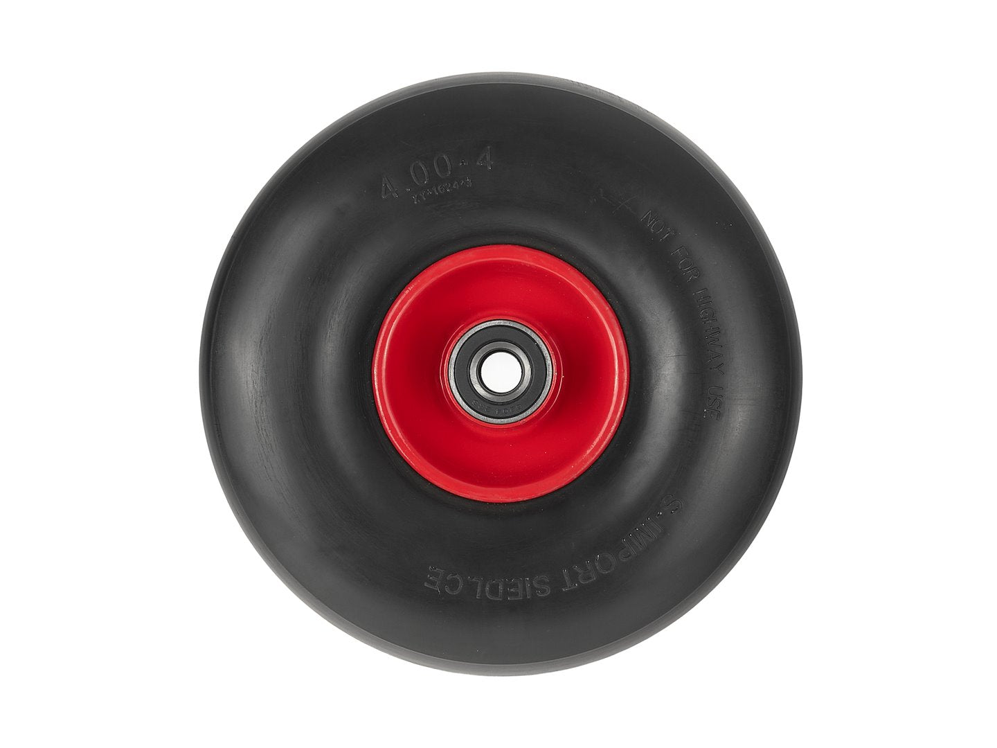 PU 4.00-4 wiel platte band