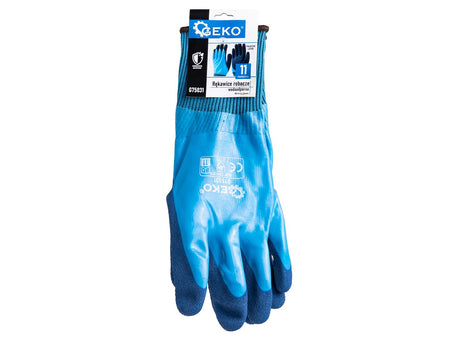 Waterdichte werkhandschoenen maat 11 /polyester – latex/