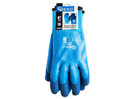 Waterdichte thermische werkhandschoenen maat 11 /jersey – latex/